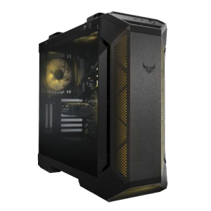 Asus TUF Gaming GT501 Gaming Case with Window, E-ATX, Tempered Smoked Glass,3  RGB Fans, Carry Handles