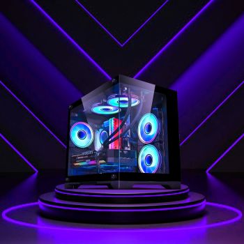 Nova | Intel i3-6th Gen/ 16GB RAM/ 1TB HDD/ 128GB SSD/ AMD Radeon RX 550 4GB/ Gaming PC