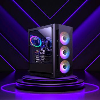 Nova X Gaming PC | Ryzen 5 3600, RTX 3060, 16GB RAM, 120GB SSD + 1TB HDD, Windows 11 Pro