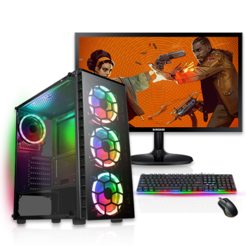 CK - Refurb Intel Core i7-2nd Gen/16GB RAM/1TB HDD/128GB SSD/GeForce 1080 8GB/ Full Set Gaming Pc/ B