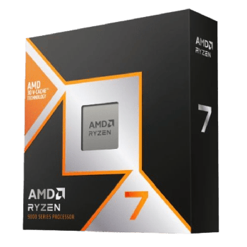 AMD Ryzen 7 9700X CPU, AM5, 3.8GHz (5.5 Turbo), 8-Core, 65W, 40MB Cache, 4nm, 9th Gen, Radeon Graphics, NO HEATSINK/FAN