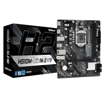 Asrock H510M-H2/M.2 SE, Intel H510, 1200, Micro ATX, 2 DDR4, 2 HDMI, 1x M.2