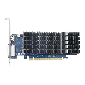 Asus GeForce GT1030, 2GB DDR5, PCIe3, DVI, HDMI, 1506MHz Clock, Silent, Low Profile (Bracket Included)