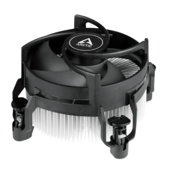 Arctic Alpine 17 CO Compact Heatsink & Fan for Continuous Operation, Intel 1851, 1700, Dual Ball Bearing, 100W TDP