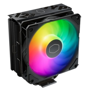 Cooler Master Hyper 212 Pro ARGB Heatsink & Fan, Intel & AMD Sockets, Loop Dynamic SickleFlow Fan, Aluminium Fins, 4x Heatpipes, 230W TDP
