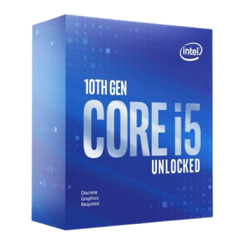 Intel Core I5-10600KF CPU, 1200, 4.1 GHz (4.8 Turbo), 6-Core, 125W, 14nm, 12MB Cache, Overclockable, No Graphics, Comet Lake