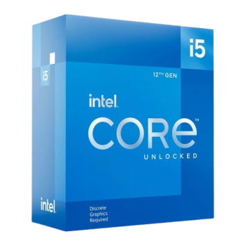 Intel Core i5-12600KF CPU, 1700, 3.7 GHz (4.9 Turbo), 10-Core, 125W (150W Turbo), 10nm, 20MB Cache, Overclockable, Alder Lake, No Graphics, NO HEATSINK/FAN