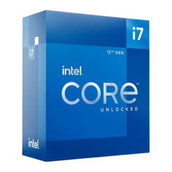 Intel Core i7-12700K CPU, 1700, 3.6 GHz (5.0 Turbo), 12-Core, 125W (190W Turbo), 10nm, 25MB Cache, Overclockable, Alder Lake, NO HEATSINK/FAN