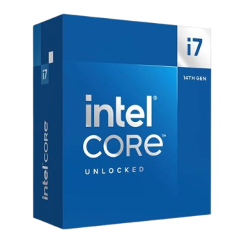 Intel Core i7-14700K CPU, 1700, 3.4 GHz (5.6 Turbo), 20-Core, 125W (253W Turbo), 10nm, 33MB Cache, Overclockable, Raptor Lake Refresh, NO HEATSINK/FAN